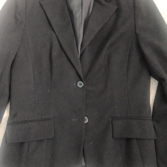 Possibly Vintage Madison Black Single Breasted Fully Lined Blazer Size 10 - Picture 11 of 12